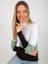 Bluzka-RV-BZ-8465-1.33P-pistacjowy rozmiar - ONE SIZE