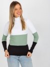 Bluzka-RV-BZ-8465-1.33P-pistacjowy rozmiar - ONE SIZE
