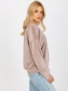 Bluzka-RP-BZ-8188.52P-ciemny bezowy rozmiar - S/M