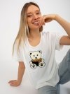 Bluzka-LK-BZ-509251.26X-ecru rozmiar - ONE SIZE