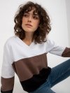 Bluza-RV-BL-8328.72-biało-czarny rozmiar - S/M