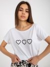 T-shirt-RV-TS-5650.07P-biało-czarny rozmiar - XL