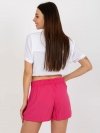 Szorty-D73760M61531KH-fuksjowy rozmiar - S