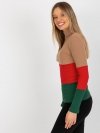 Bluzka-RV-BZ-8465-1.45P-camelowy rozmiar - ONE SIZE