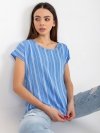 Bluzka-D73771R10978Q-niebieski rozmiar - L