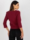 Bluzka-LK-BZ-506524.43P-bordowy rozmiar - 42