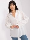 Bluzka-LK-BZ-509328.20-ecru rozmiar - L/XL