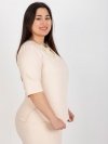 Bluzka-LK-BZ-506692.32-brzoskwiniowy rozmiar - 46