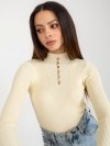 Bluzka-BA-BZ-2302.97P-jasny beżowy rozmiar - ONE SIZE