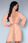 Szlafrok Natela LC 90381-1 Kore Peach Collection Pink Różowy LivCo Corsetti Fashion rozmiar - L/XL