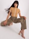 Bluzka-BA-BZ-1456.72P-camelowy rozmiar - ONE SIZE