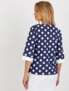 Bluzka-LK-BZ-506755.56P-ciemny niebieski rozmiar - 36