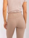 Leginsy-TW-LG-OB059.37X-beżowy rozmiar - XL