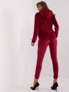 Komplet-RV-KMPL-6084.92P-bordowy rozmiar - L/XL