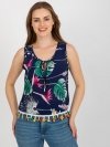 Bluzka-AT-BZ-2401C.19-granatowy rozmiar - M/L