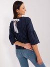 Bluzka-LK-BZ-506434.33P-granatowy rozmiar - 40