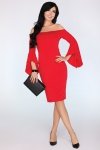 Sukienka Yolandena Red 1734 rozmiar - XL