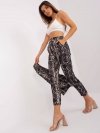 Spodnie-DHJ-SP-13926-7.52P-czarno-beżowy rozmiar - XL