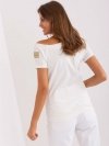 Bluzka-TW-BZ-OB058.42P-ecru rozmiar - XL