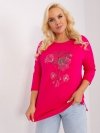 Bluzka-RV-BZ-9110.85-fuksjowy rozmiar - ONE SIZE