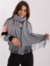 Szalik-AT-SZ-23185.73P-ciemny szary rozmiar - ONE SIZE