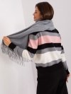 Szalik-AT-SZ-23185.73P-ciemny szary rozmiar - ONE SIZE