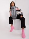Szalik-AT-SZ-23185.73P-ciemny szary rozmiar - ONE SIZE