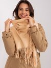 Szalik-AT-SZ-23185.62P-beżowy rozmiar - ONE SIZE