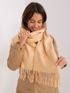 Szalik-AT-SZ-23185.62P-beżowy rozmiar - ONE SIZE