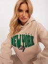 Bluza-EM-BL-656-4.96P-beżowy rozmiar - ONE SIZE