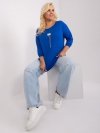 Bluzka-RV-BZ-9116.54P-ciemny niebieski rozmiar - ONE SIZE