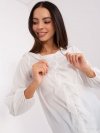 Bluzka-LK-BZ-506673.36-ecru rozmiar - 36
