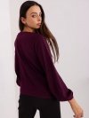 Bluzka-LK-BZ-506673.36-ciemny fioletowy rozmiar - 38