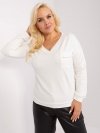 Bluzka-RV-BZ-9158.86P-ecru rozmiar - ONE SIZE