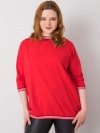 Bluzka-RV-BZ-6640.86-czerwony rozmiar - 4XL