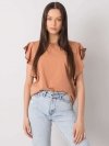 Bluzka-FA-BZ-7063.53P-camelowy rozmiar - ONE SIZE