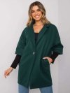 Płaszcz-CHA-PL-0409.30X-ciemny zielony rozmiar - S/M