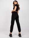 Spodnie dresowe-RV-DR-7460.11-czarny rozmiar - S/M