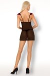 Zmysłowa Koszulka Damska Kinge LC 99187 Love Potion Black Czarny Collection LivCo Corsetti Fashion rozmiar - S/M