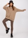 Bluza-EM-BL-U623.63P-ciemny bezowy rozmiar - ONE SIZE
