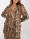 Marynarka-LK-MA-508721.85-ciemny bezowy rozmiar - 42