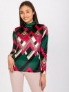 Bluzka-DHJ-BZ-N6118-2.24-ciemny zielony rozmiar - ONE SIZE