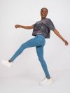 Spodnie jeans-RO-SP-PNT-2307.41X-niebieski rozmiar - XS