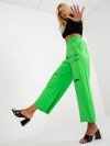 Spodnie dresowe-FA-DR-7855.52-jasny zielony rozmiar - ONE SIZE
