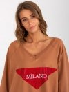 Bluza-VI-BL-3113.73P-jasny brązowy rozmiar - ONE SIZE