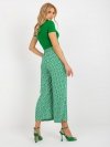 Spodnie-D73770R62237A-zielony rozmiar - S