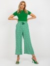 Spodnie-D73770R62237A-zielony rozmiar - XS