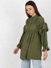 Koszula-TW-KS-BI-2021745.13X-khaki rozmiar - S