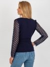 Marynarka-LK-MA-506736.15-granatowy rozmiar - 40