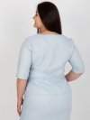 Bluzka-LK-BZ-506692.32-jasny niebieski rozmiar - 44